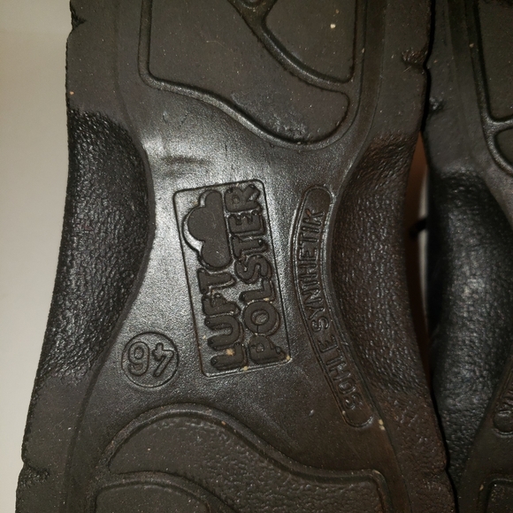 Spring Step Men's Black Low Boots with 2 Tongue Zippers Man Made Sole - Picture 7 of 11